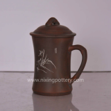 Ceramic Handmade Qinzhou Nixing Pottery tea cup 400cc